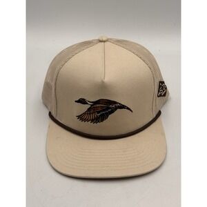 Southern String Hat Co Beige Brown Trucker Hat - Limited Drop NWOT